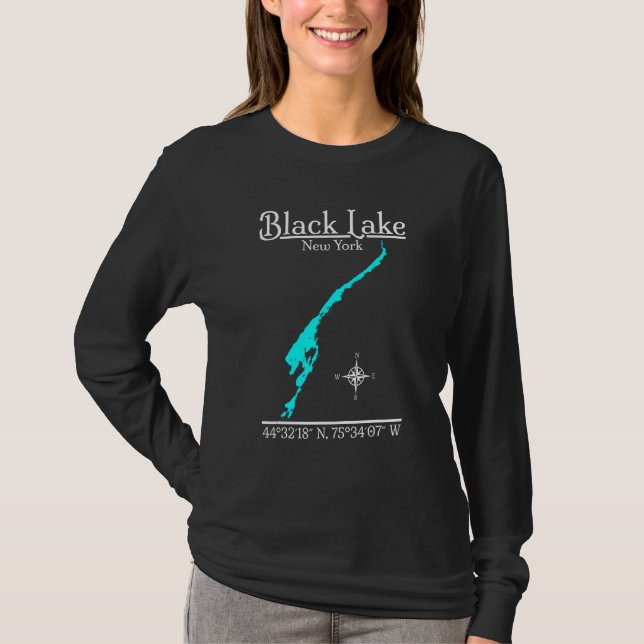 Camiseta Lago Negro Nueva York (Anverso)