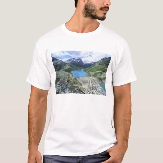 Camiseta Lago O'Hara, Yoho NP, BC, Canadá (Anverso)