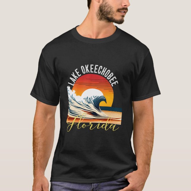 Camiseta Lago Okeechobee Lago Okeechobee (Anverso)