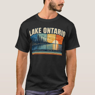 Camiseta Lago Ontario Retro
