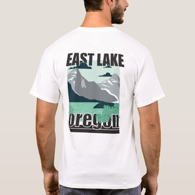 Camiseta Lago Oriental Oregon (Reverso)