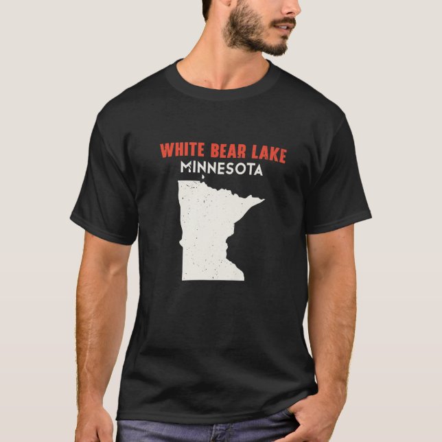 Camiseta Lago Oso Blanco Minnesota Estados Unidos Viajes Es (Anverso)