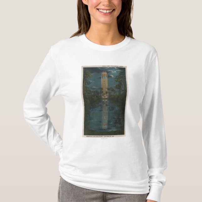 Camiseta Lago País de Gales, FL - propósito del lago y del (Anverso)