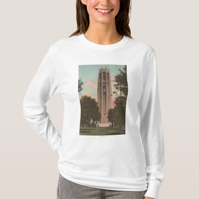 Camiseta Lago País de Gales, FL - propósito exterior del (Anverso)
