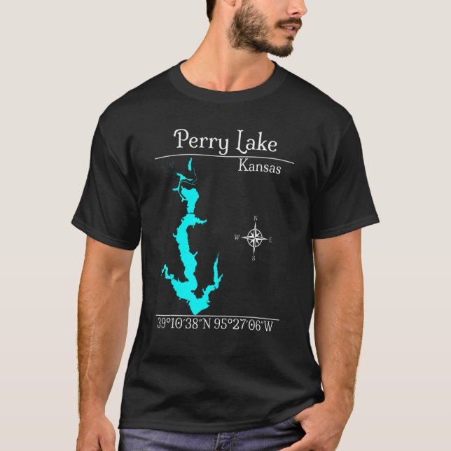 Camiseta Lago Perry Kansas (Anverso)