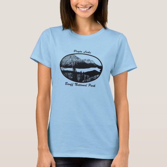 Camiseta Lago Peyto (Anverso)