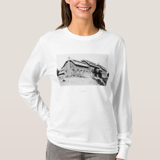 Camiseta Lago PhotographCrater de la casa de campo del lago (Anverso)