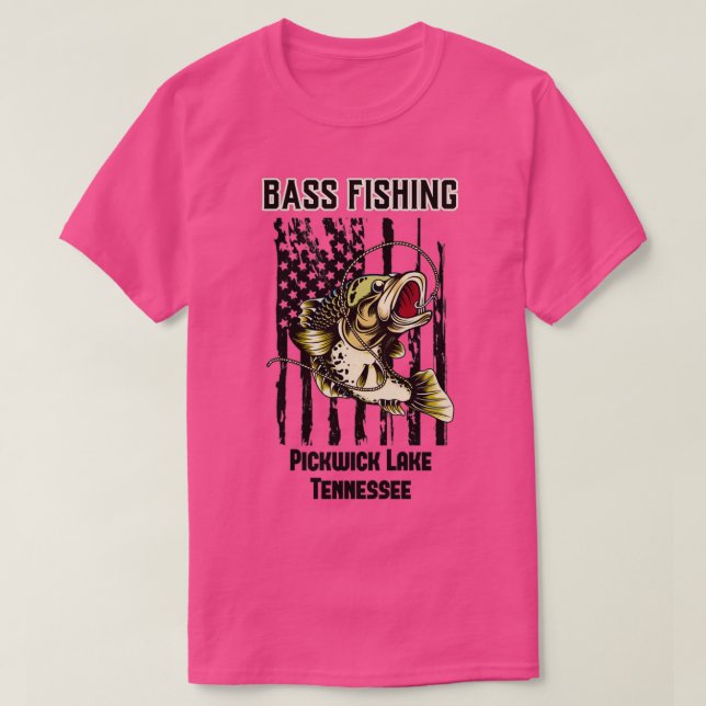 Camiseta Lago Pickwick Tennessee (Diseño del anverso)