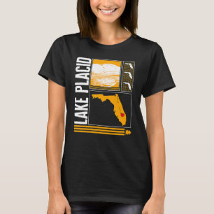 Camiseta Lago Placid Florida Vintage Merch Ciudad Del Lago