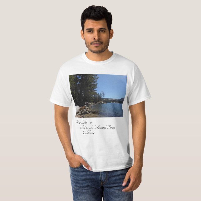 Camiseta Lago Plateado en el Bosque Nacional El Dorado en C (Anverso completo)