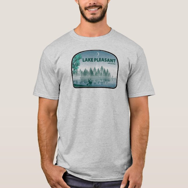 Camiseta Lago Pleasant Arizona Deer (Anverso)
