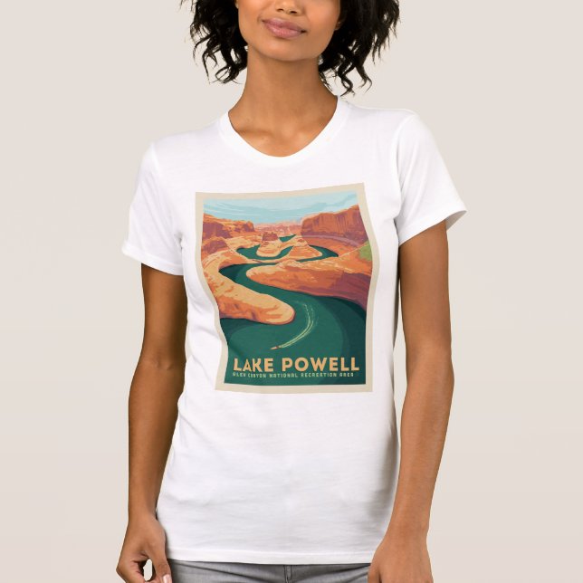 Camiseta Lago Powell | Arizona y Utah (Anverso)