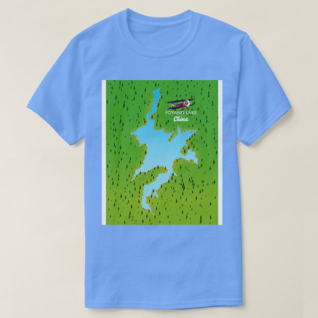 Camiseta Lago Poyang (Diseño del anverso)