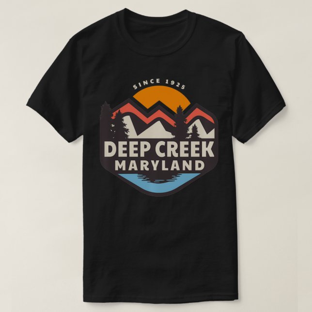 Camiseta Lago Profundo (Diseño del anverso)