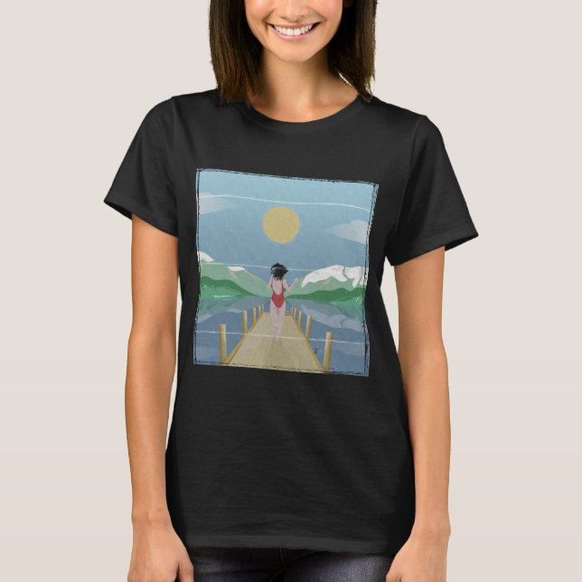 Camiseta Lago Rotoiti Nueva Zelanda (Anverso)
