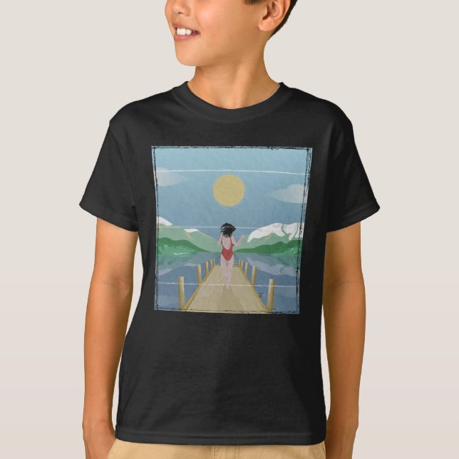 Camiseta Lago Rotoiti Nueva Zelanda (Anverso)