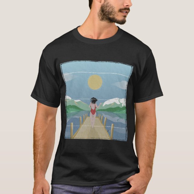 Camiseta Lago Rotoiti Nueva Zelanda (Anverso)