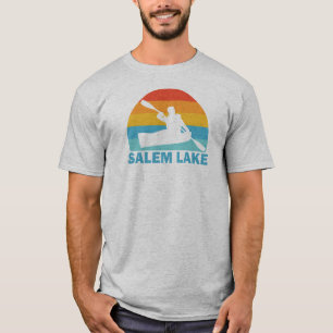 Camiseta Lago Salem North Carolina Kayak