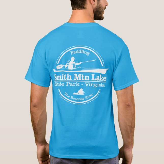 Camiseta Lago Smith Mountain (SK) (Reverso)