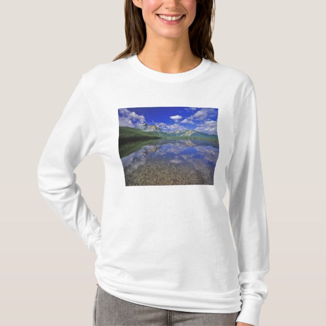 Camiseta Lago Stanley en las montañas Sawtooth de Idaho (Anverso)