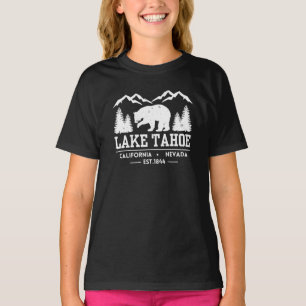 Camiseta Lago Tahoe - Montañas Grizzly Bear de California