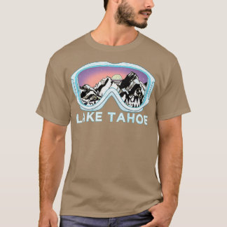 Camiseta Lago Tahoe Ski Design Lake Tahoe Skip Snow