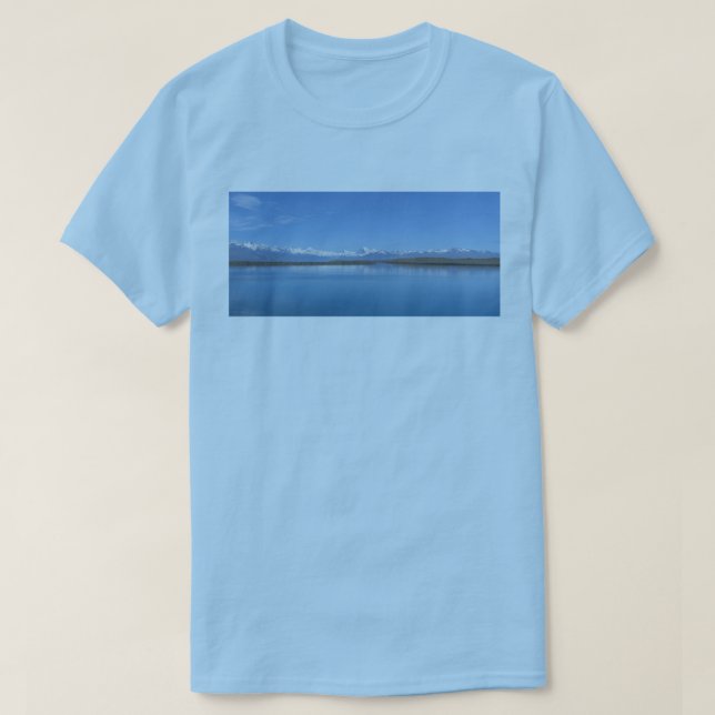 Camiseta Lago Tekapo, Nueva Zelandia (Diseño del anverso)