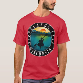 Camiseta Lago Tippecanoe Wisconsin Kayak