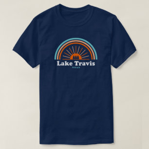Camiseta Lago Travis Austin Texas Arcoíris