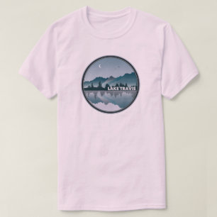 Camiseta Lago Travis Austin Texas Reflexión