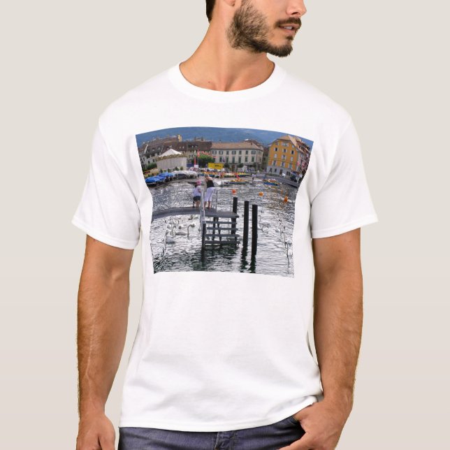 Camiseta Lago Vevey Ginebra (Anverso)