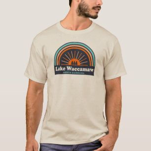 Camiseta Lago Waccamaw North Carolina Arcoíris