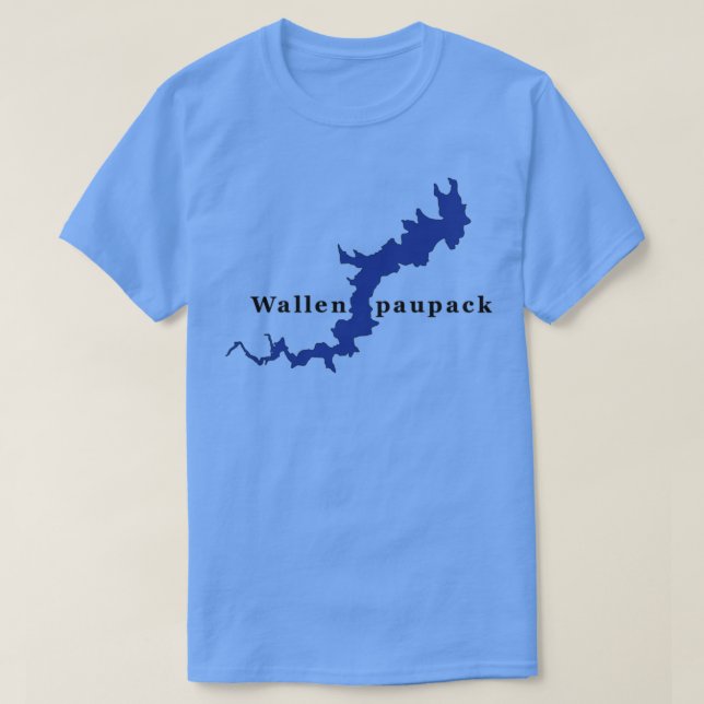 Camiseta Lago Wallenpaupack Pennsylvania (Diseño del anverso)