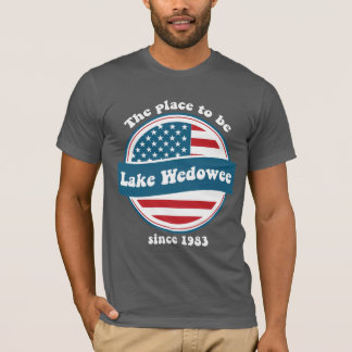 Camiseta Lago Wedowee Patriótico Tee