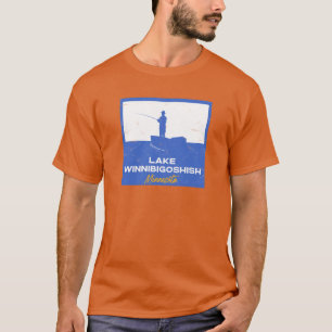 Camiseta Lago Winnibigoshish Minnesota Pesca Outrs Sobredim