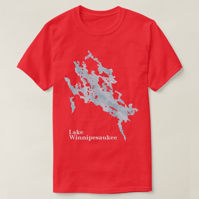 Camiseta Lago Winnipesaukee 3 (Diseño del anverso)