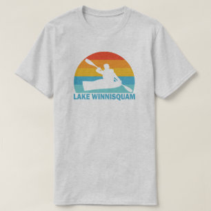 Camiseta Lago Winnisquam New Hampshire Kayak