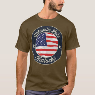 Camiseta Lago Yatesville - Patriotic Kentucky Souvenir T-Sh