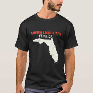 Camiseta Lagos de Arcoiris Estaciones Florida Estados Unido