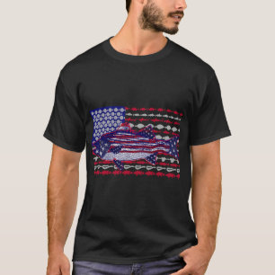 Camiseta lagos de michigan, viajes por ee. uu., lago superi
