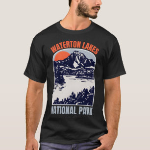 Camiseta Lagos de Waterton , Alberta � Espíritu de las mont