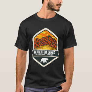 Camiseta Lagos de Waterton , Alberta � Espíritu de las mont
