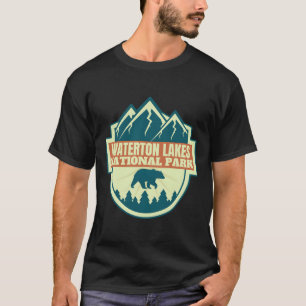 Camiseta Lagos de Waterton , Alberta � Espíritu de las mont
