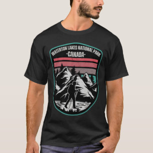 Camiseta Lagos de Waterton , Alberta � Espíritu de las mont
