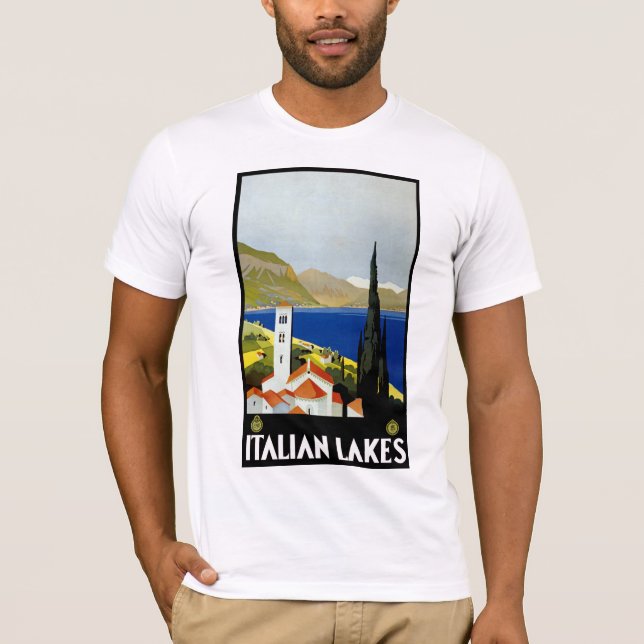 Camiseta Lagos italianos (Anverso)