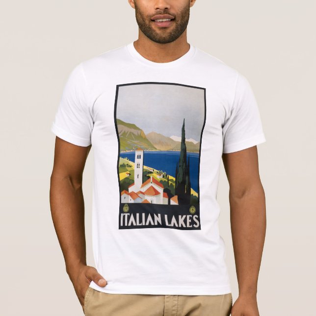 Camiseta Lagos italianos de época (Anverso)