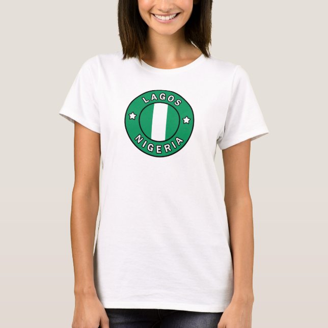 Camiseta Lagos Nigeria (Anverso)