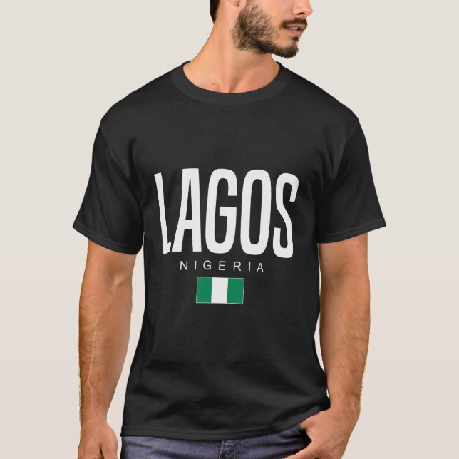 Camiseta Lagos Nigeria (Anverso)