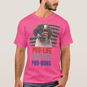 Camiseta Lagotti Romagnoli Pro Life Pro God Pro Dogs Premiu