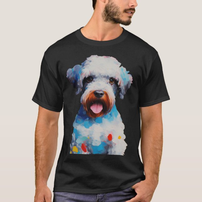 Camiseta Lagotto Romagnolo Dog  Tongue out Pop (Anverso)